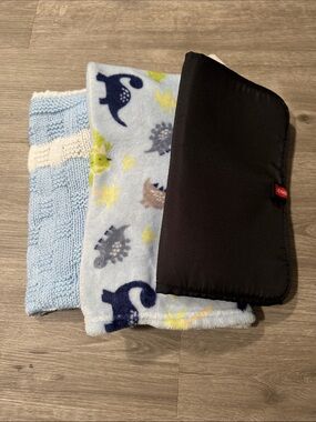 Baby Blankets and Diaper Changing Pad